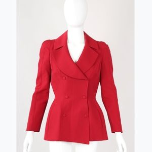 Vintage THIERRY MUGLER Sculpted Jacket Sz 4